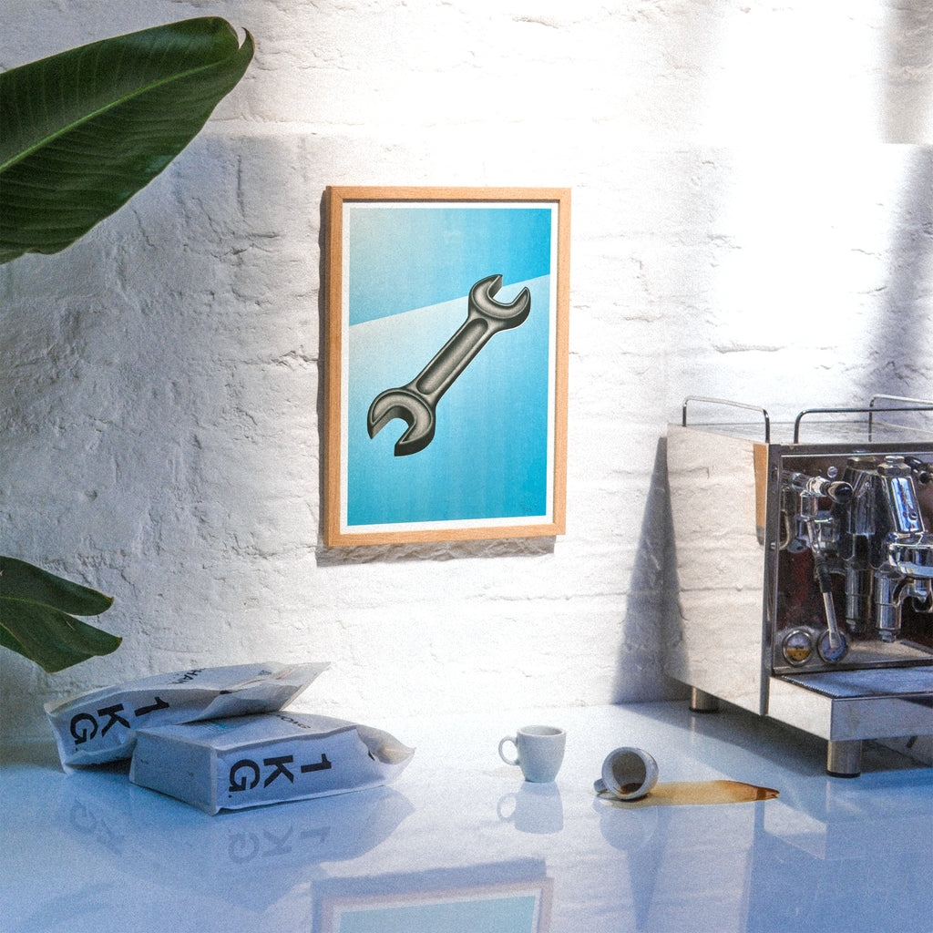 Edition SCHEE Wrench (DIN A3) | Edition SCHEE | Risographie