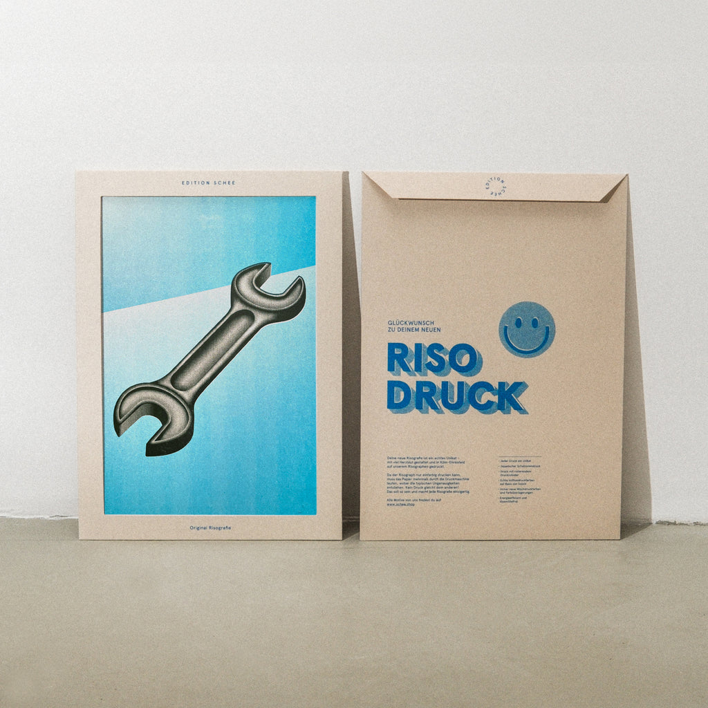 Edition SCHEE Wrench (DIN A3) | Edition SCHEE | Risographie