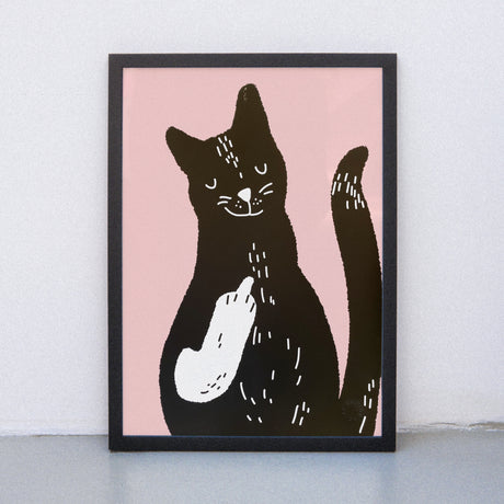 Edition SCHEE Meow You! (Din A3) | Edition SCHEE | Siebdruck