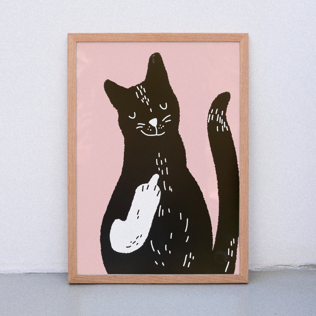 Edition SCHEE Meow You! (Din A3) | Edition SCHEE | Siebdruck