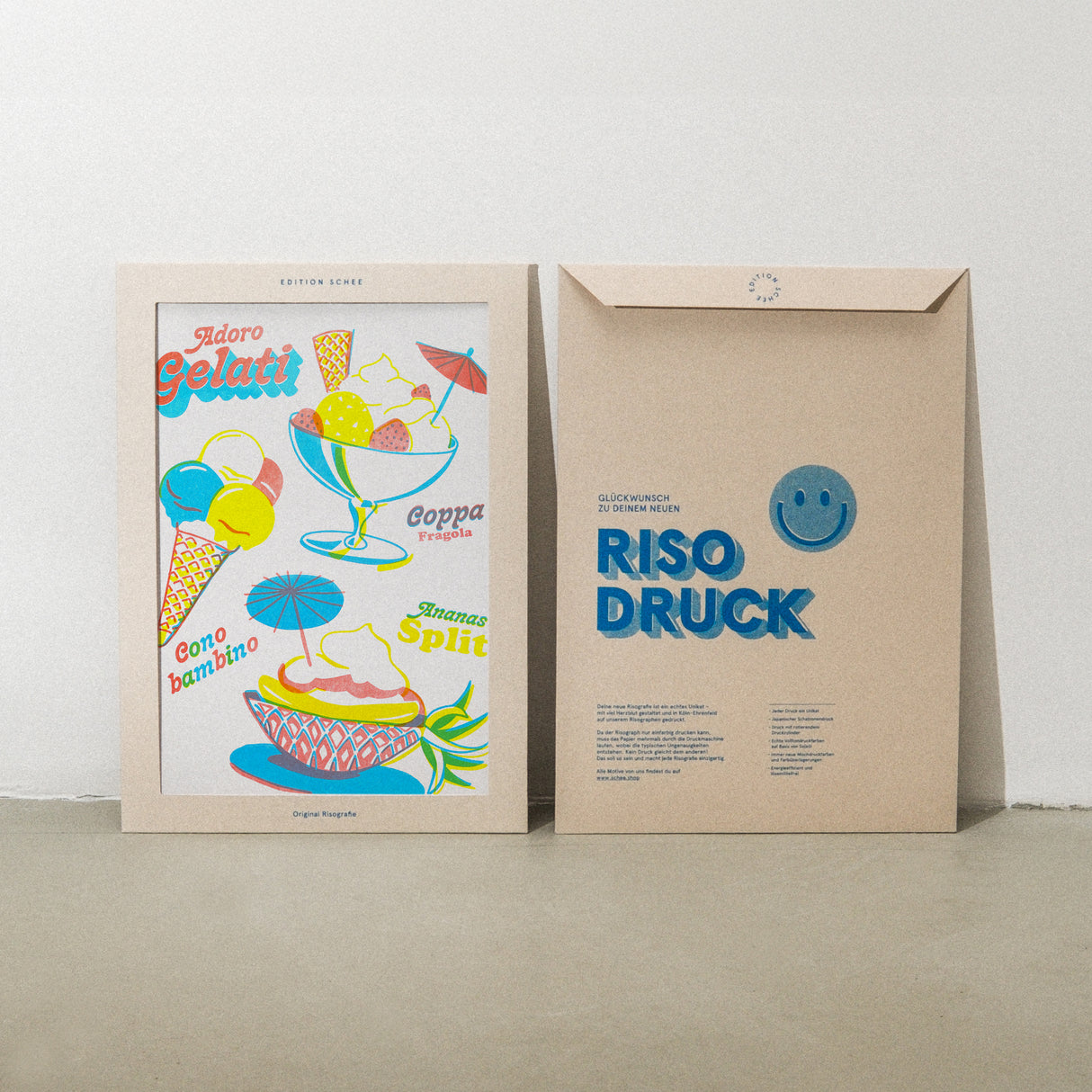 Edition SCHEE Gelati (DIN A3) | Edition SCHEE | Risographie