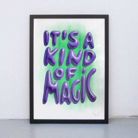 Edition SCHEE It's a kind of Magic (Din A3) | Edition SCHEE | Risographie