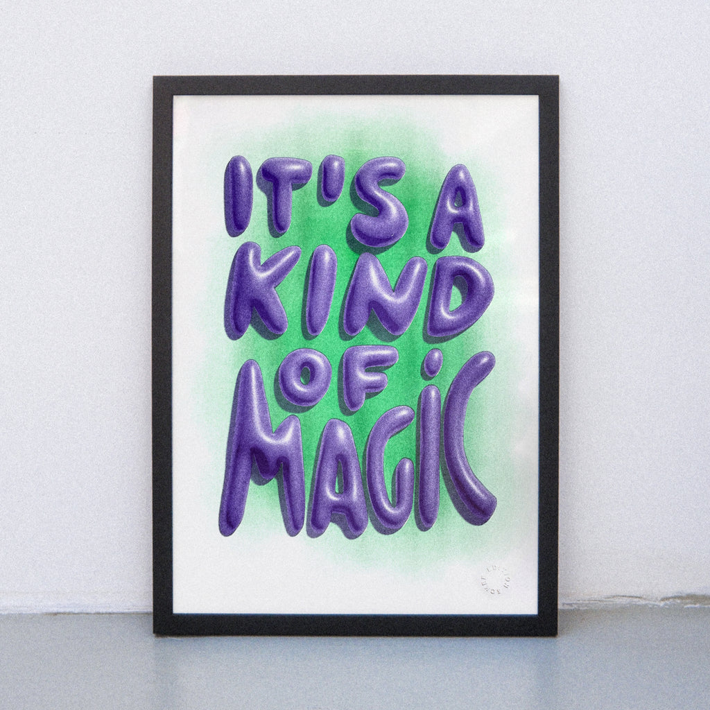 Edition SCHEE It's a kind of Magic (Din A3) | Edition SCHEE | Risographie