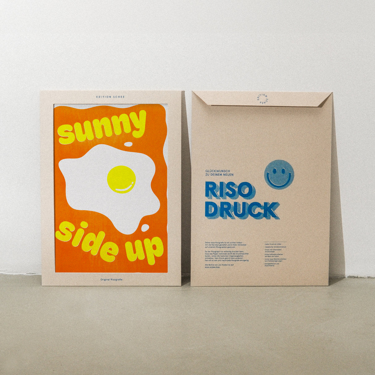 Edition SCHEE Sunny Side up (DIN A3) | Edition SCHEE | Risographie