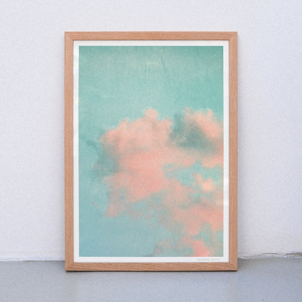 Edition SCHEE Fluorescent Clouds (DIN A3) | Edition SCHEE | Risographie