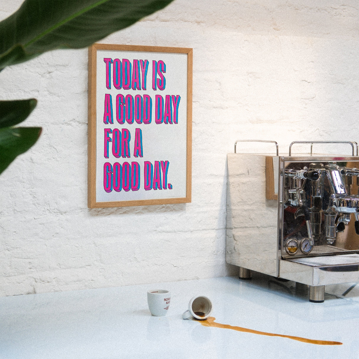 Edition SCHEE Today is a good day (DIN A3) | Edition SCHEE | Risographie