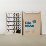 Edition SCHEE More is more (DIN A3) | Edition SCHEE | Risographie
