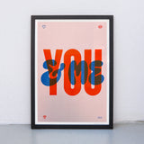 Edition SCHEE You and me (DIN A3) | Edition SCHEE | Risographie