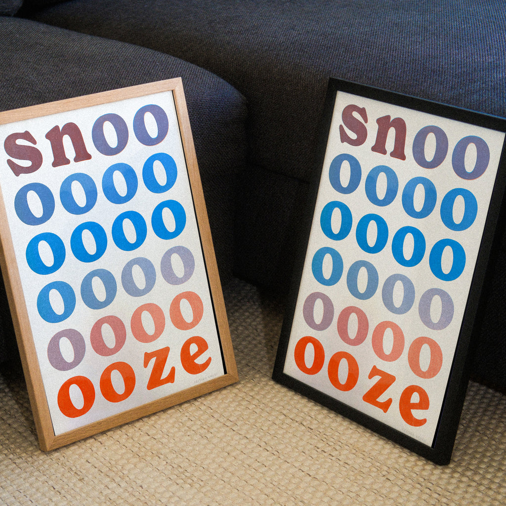 Edition SCHEE Snooze (DIN A3) | Edition SCHEE | Risographie