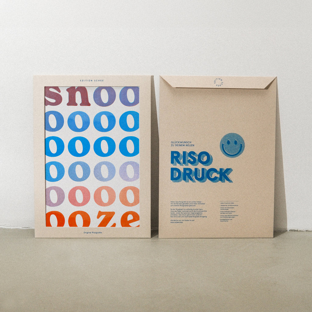 Edition SCHEE Snooze (DIN A3) | Edition SCHEE | Risographie