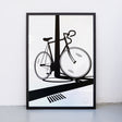 Edition SCHEE Reflections on my bike (Din A2) | Edition SCHEE | Siebdruck