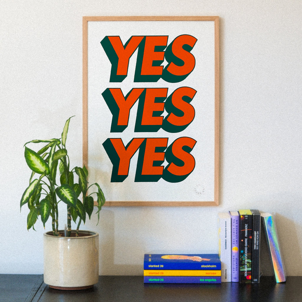 Edition SCHEE Yes Yes Yes (DIN A2) | Edition SCHEE | Siebdruck