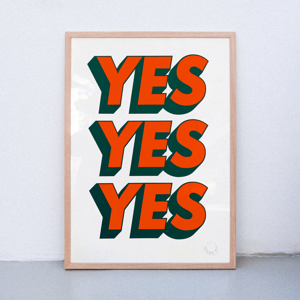 Edition SCHEE Yes Yes Yes (DIN A2) | Edition SCHEE | Siebdruck