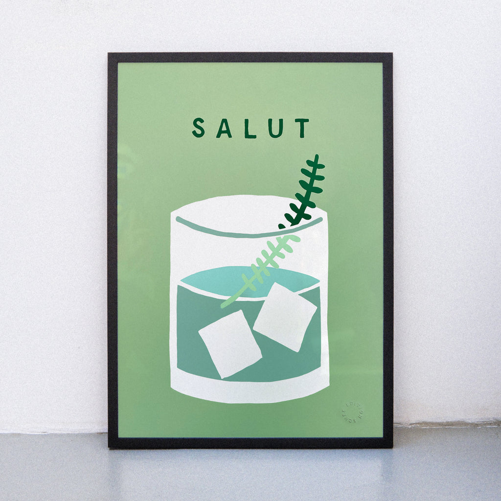 Edition SCHEE Salut (A2) | Edition SCHEE | Siebdruck