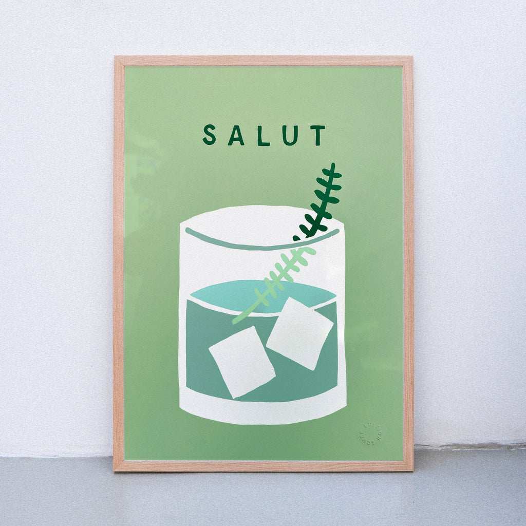 Edition SCHEE Salut (A2) | Edition SCHEE | Siebdruck
