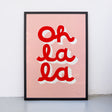 Edition SCHEE Oh La La (A2) | Edition SCHEE | Siebdruck