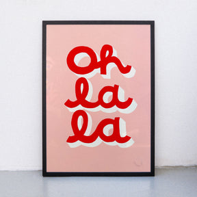 Edition SCHEE Oh La La (A2) | Edition SCHEE | Siebdruck