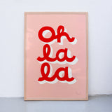 Edition SCHEE Oh La La (A2) | Edition SCHEE | Siebdruck