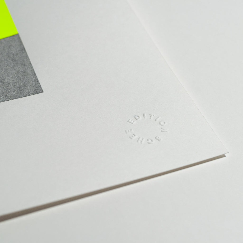 Edition SCHEE Emergency (DIN A2) | Edition SCHEE | Siebdruck