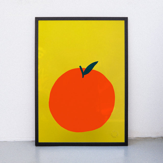 Edition SCHEE Mandarina (DIN A2) | Edition SCHEE | Siebdruck
