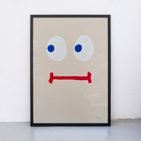Edition SCHEE Face (A2) | Edition SCHEE | Siebdruck