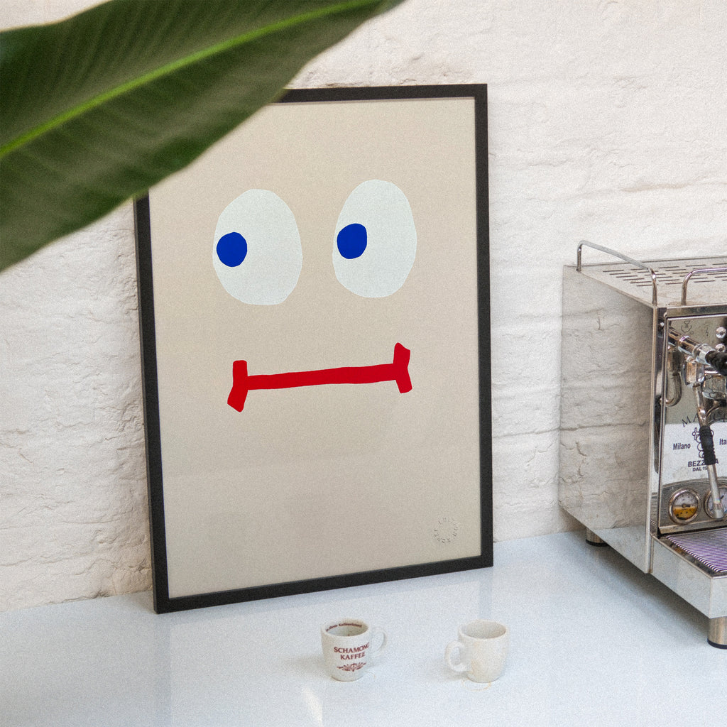 Edition SCHEE Face (A2) | Edition SCHEE | Siebdruck