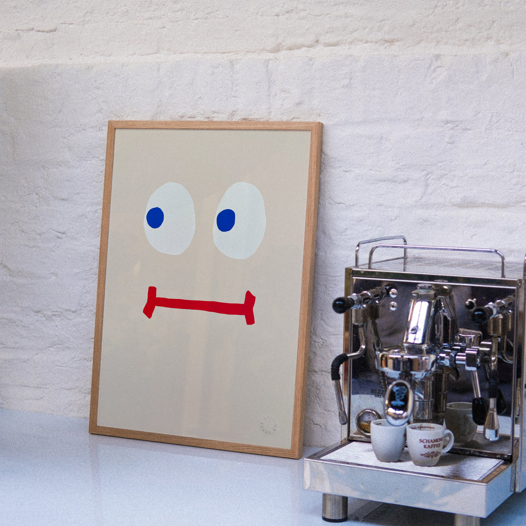 Edition SCHEE Face (A2) | Edition SCHEE | Siebdruck