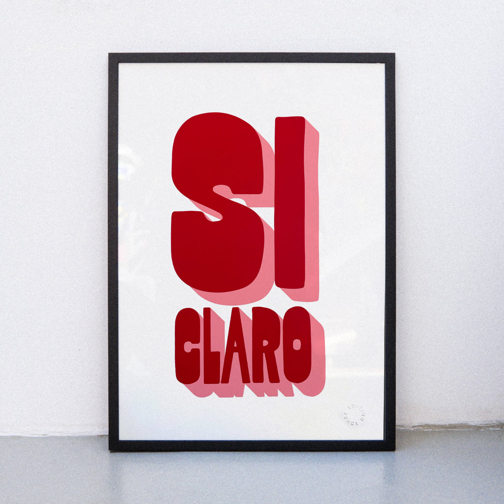 Edition SCHEE Si claro (DIN A2) | Edition SCHEE | Siebdruck