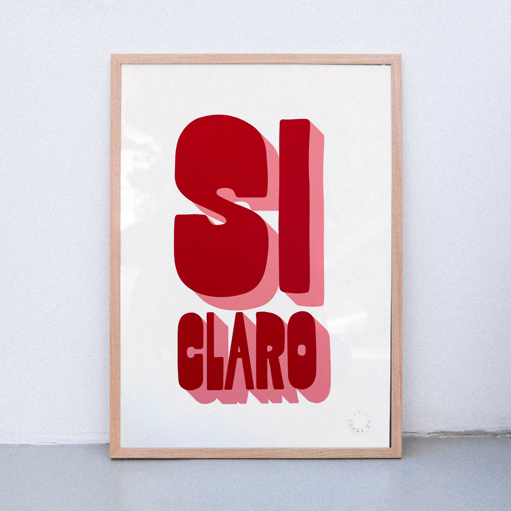 Edition SCHEE Si claro (DIN A2) | Edition SCHEE | Siebdruck
