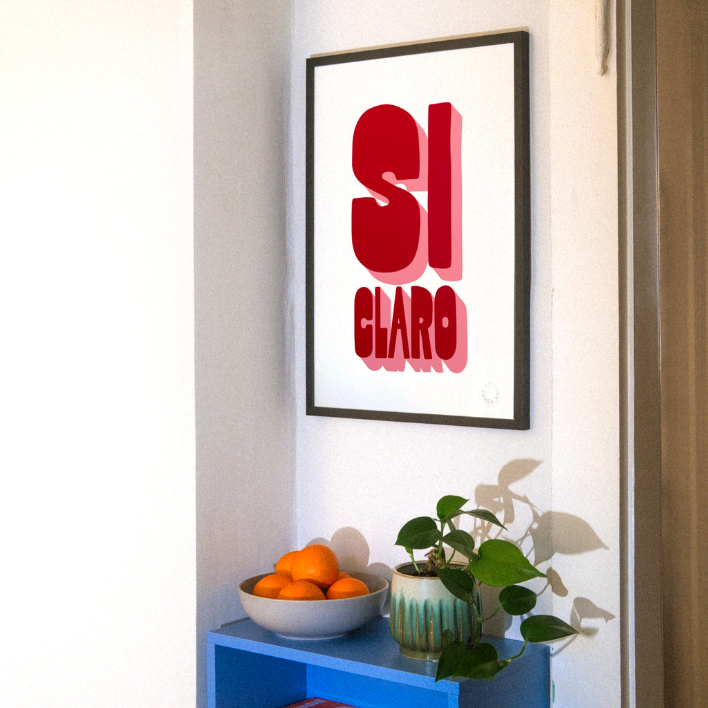Edition SCHEE Si claro (DIN A2) | Edition SCHEE | Siebdruck