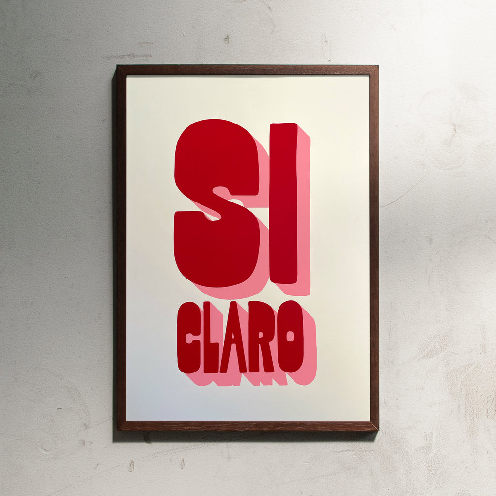 Edition SCHEE Si claro (DIN A2) | Edition SCHEE | Siebdruck