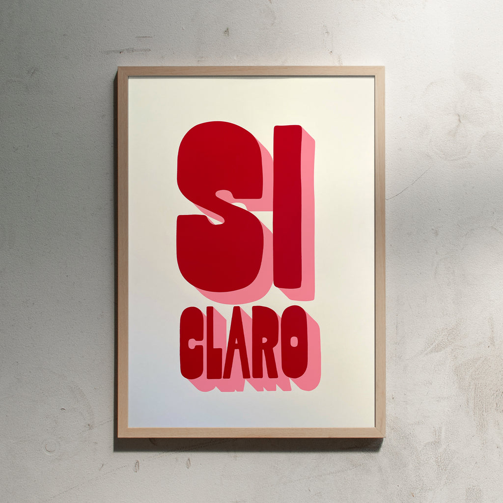 Edition SCHEE Si claro (DIN A2) | Edition SCHEE | Siebdruck