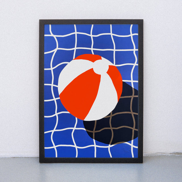 Edition SCHEE Wasserball (DIN A3) | Edition SCHEE | Siebdruck