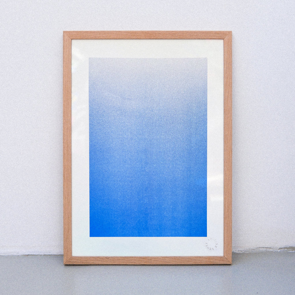 Edition SCHEE Into the blue (DIN A3) | Edition SCHEE | Risographie