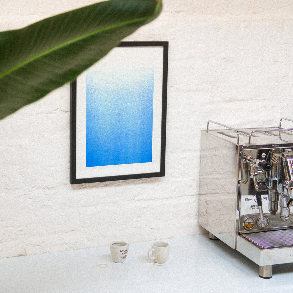 Edition SCHEE Into the blue (DIN A3) | Edition SCHEE | Risographie