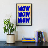 Edition SCHEE Golden Wow (DIN A3) | Edition SCHEE | Siebdruck