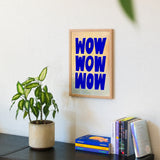 Edition SCHEE Golden Wow (DIN A3) | Edition SCHEE | Siebdruck