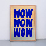 Edition SCHEE Golden Wow (DIN A3) | Edition SCHEE | Siebdruck