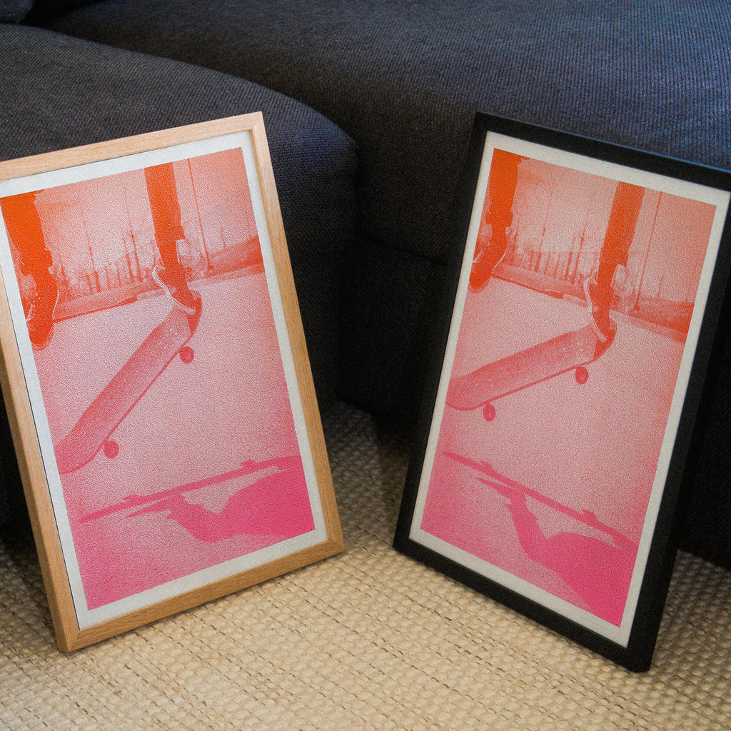 Edition SCHEE Skate Gradient (DIN A3) | Edition SCHEE | Risographie