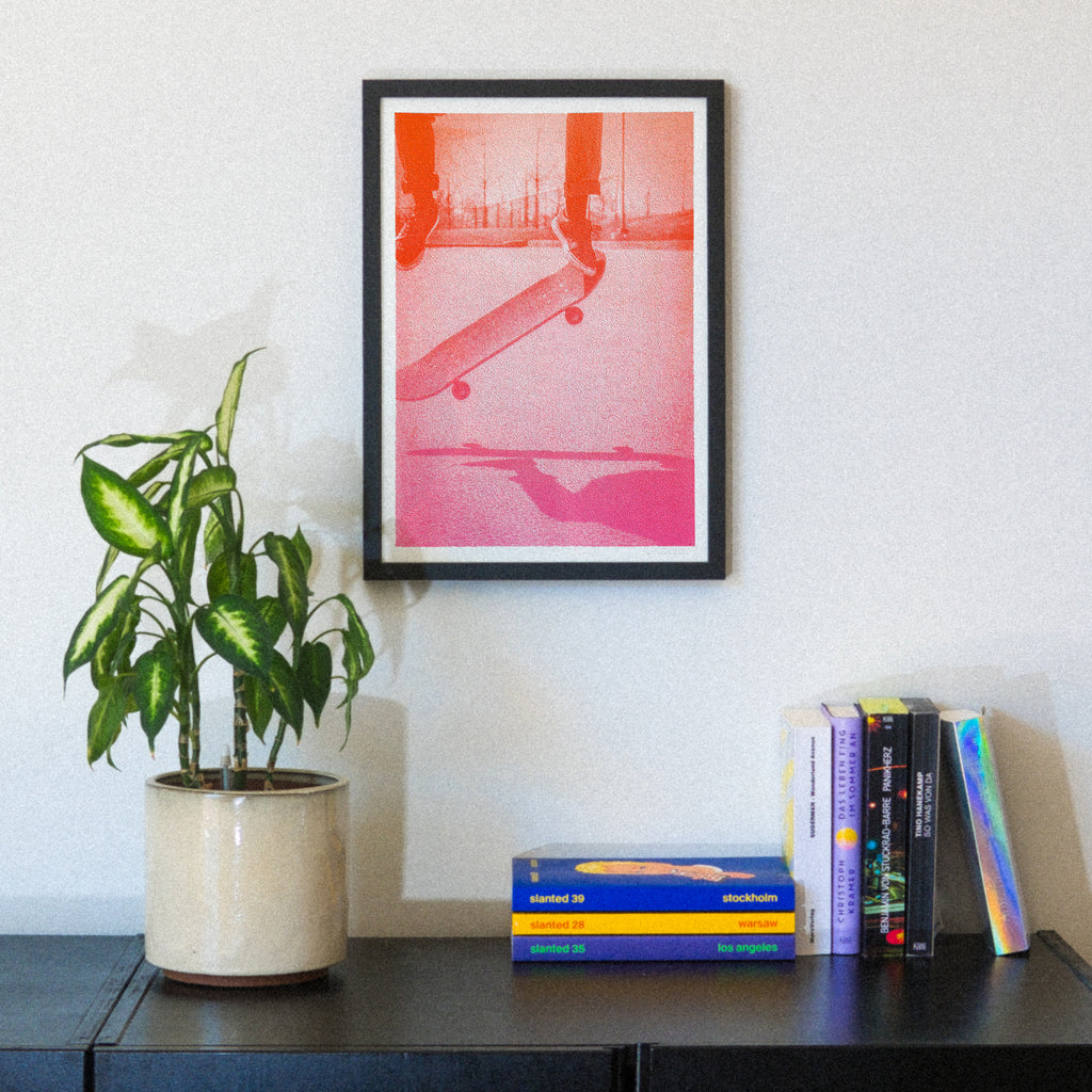 Edition SCHEE Skate Gradient (DIN A3) | Edition SCHEE | Risographie