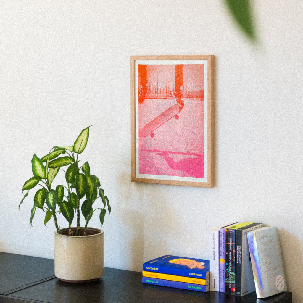 Edition SCHEE Skate Gradient (DIN A3) | Edition SCHEE | Risographie