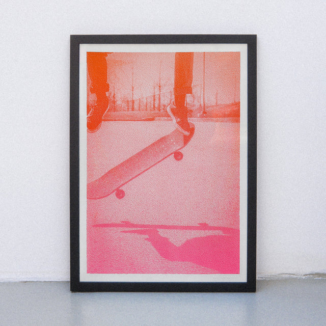 Edition SCHEE Skate Gradient (DIN A3) | Edition SCHEE | Risographie