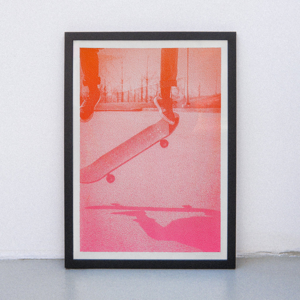 Edition SCHEE Skate Gradient (DIN A3) | Edition SCHEE | Risographie