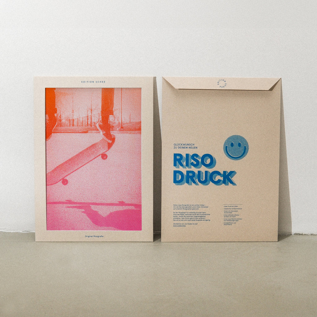 Edition SCHEE Skate Gradient (DIN A3) | Edition SCHEE | Risographie