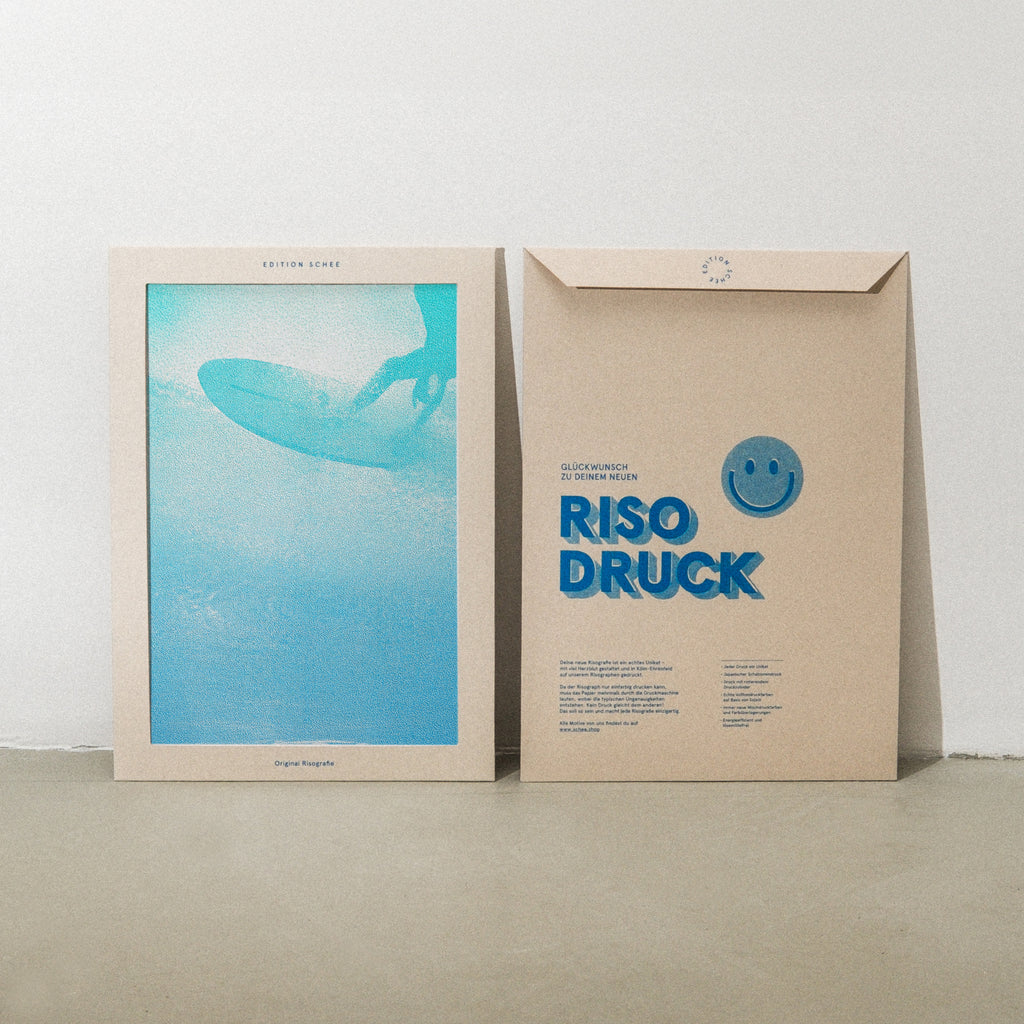 Edition SCHEE Surf Gradient (DIN A3) | Edition SCHEE | Risographie