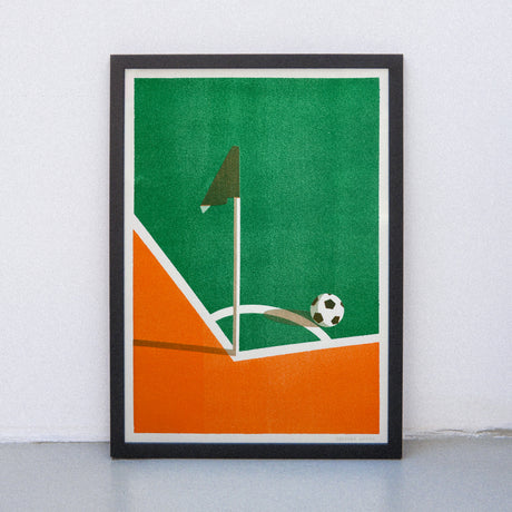 Edition SCHEE On the pitch (DIN A3) | Edition SCHEE | Risographie