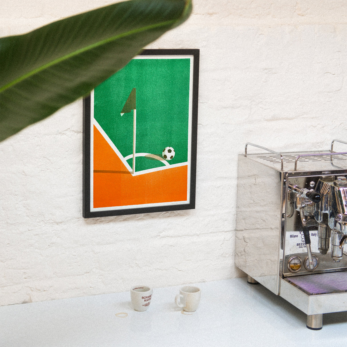 Edition SCHEE On the pitch (DIN A3) | Edition SCHEE | Risographie