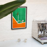 Edition SCHEE On the pitch (DIN A3) | Edition SCHEE | Risographie
