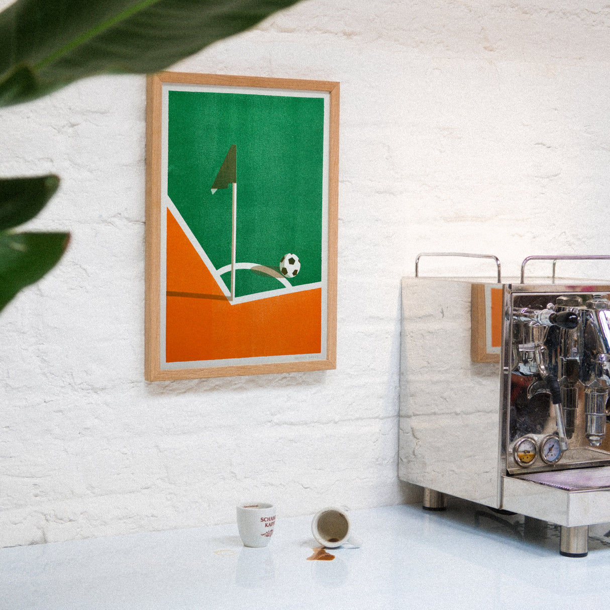 Edition SCHEE On the pitch (DIN A3) | Edition SCHEE | Risographie