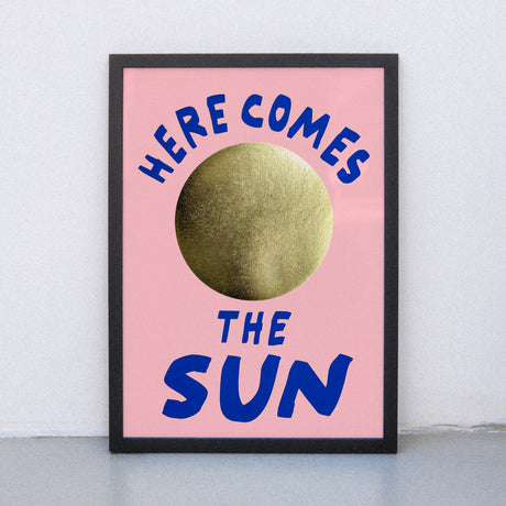 Edition SCHEE Here comes the Sun (A3) | Edition SCHEE | Siebdruck